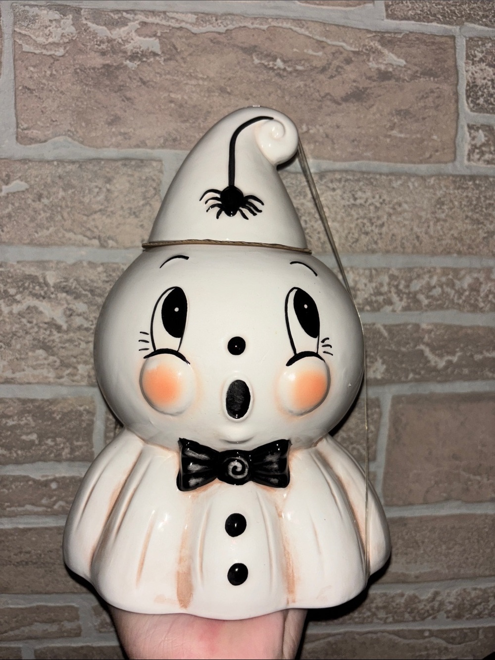 Johanna Parker ghost cookie jar ceramic Gus